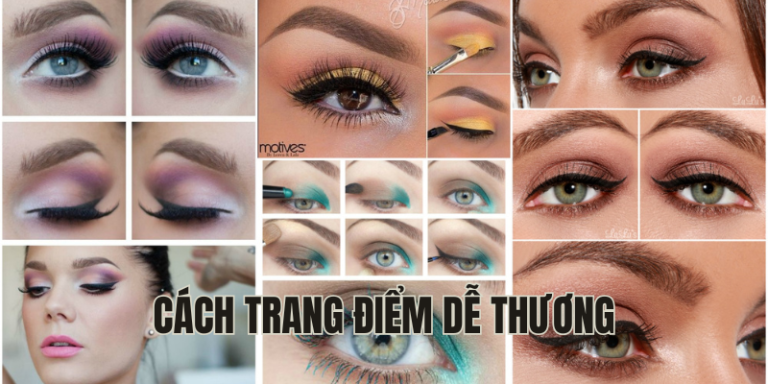 cách trang điểm dễ thương