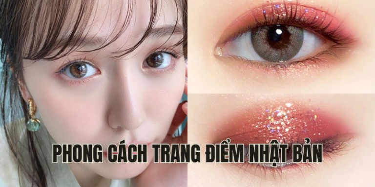 phong cách trang điểm nhật bản
